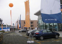 義烏市美秀展覽服務(wù) 廣告旗桿產(chǎn)品列表與會(huì)展服務(wù)方案